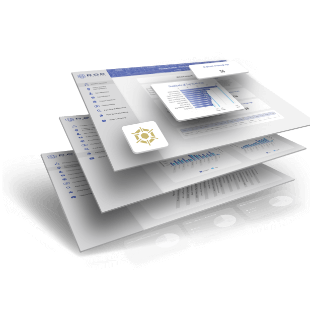 Stacked View of ROR Dashboard